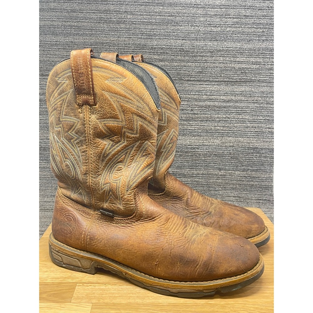 Irish Setter Marshall Work Boots Men 11 Brown Leather Waterproof EH 83925 Soft